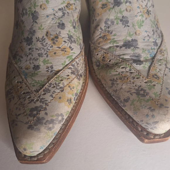 Liberty Black Mila sling back booties SZ  7 - Picture 5 of 9